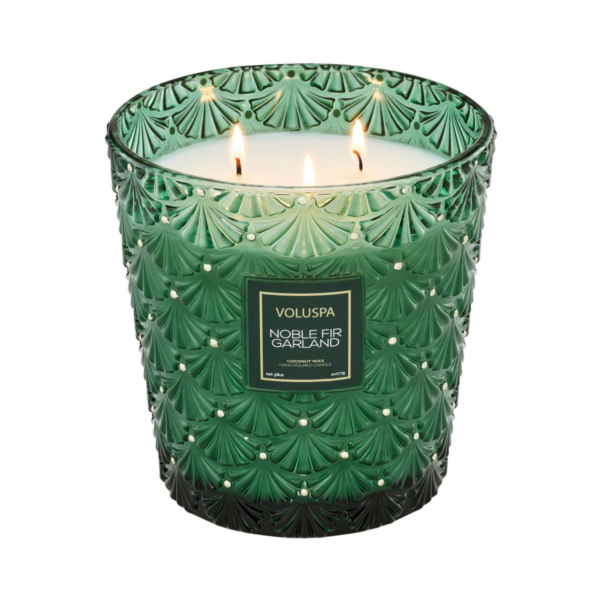 Noble Fir Garland Dreidocht Glas