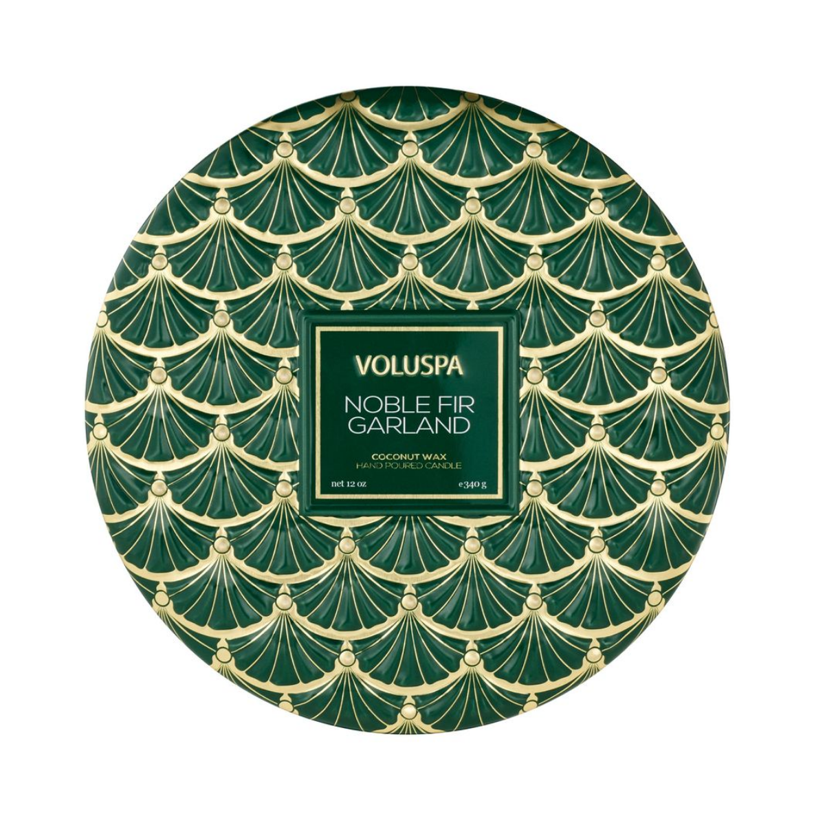 Noble Fir Garland Dreidocht Metall