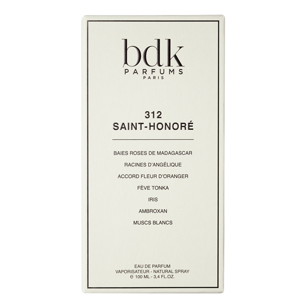 312 Saint-Honoré Eau de Parfum