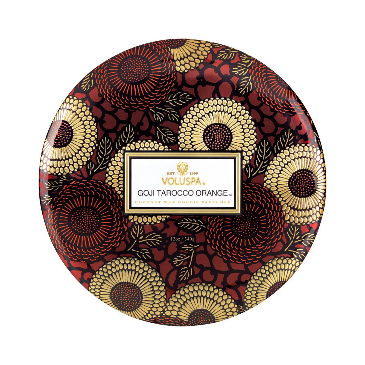 Goji Tarocco Orange Dreidocht Metall