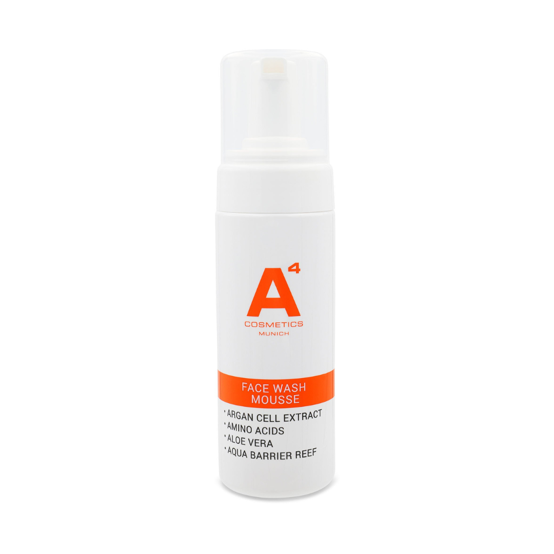 A4 Cosmetics Face Wash Mousse, Sanftes Reinigungsmousse, Pflegende Hautreinigung