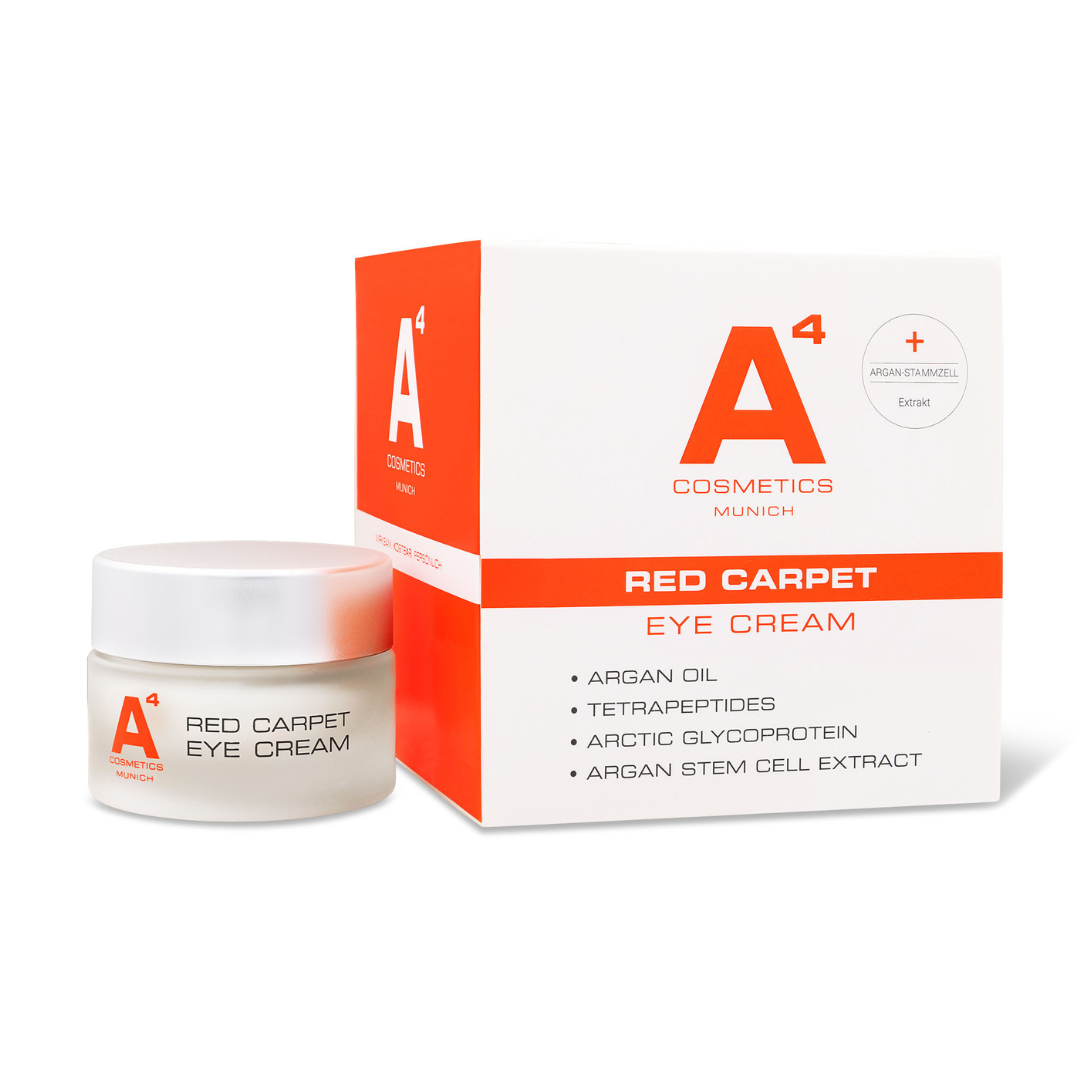 A4 Cosmetics Red Carpet Eye Cream, Luxuriöse Augenpflege, Feuchtigkeitsspendende Augencreme