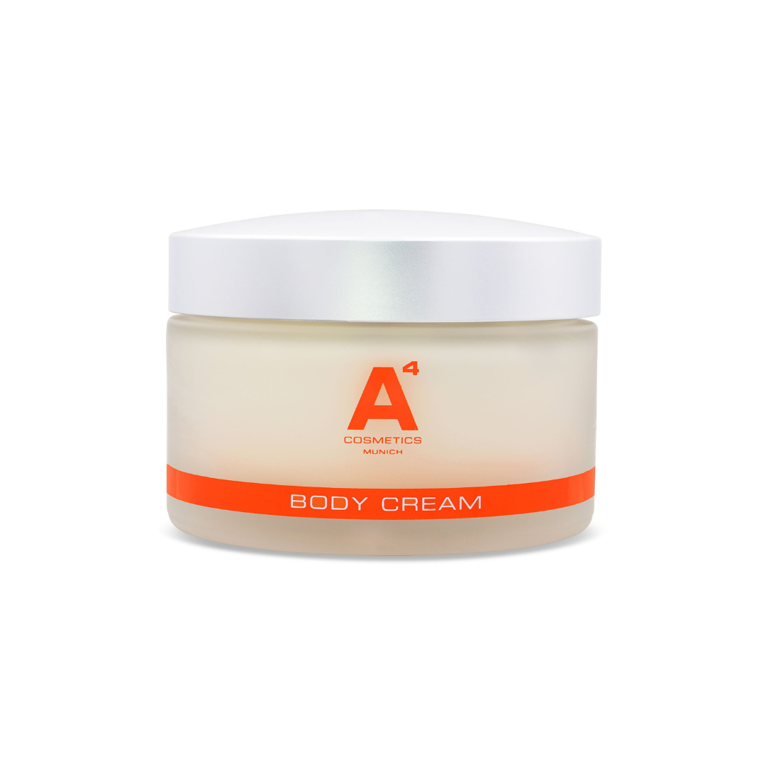 A4 Cosmetics Body Cream, Nährende Körpercreme, Feuchtigkeitsspendende Hautpflege