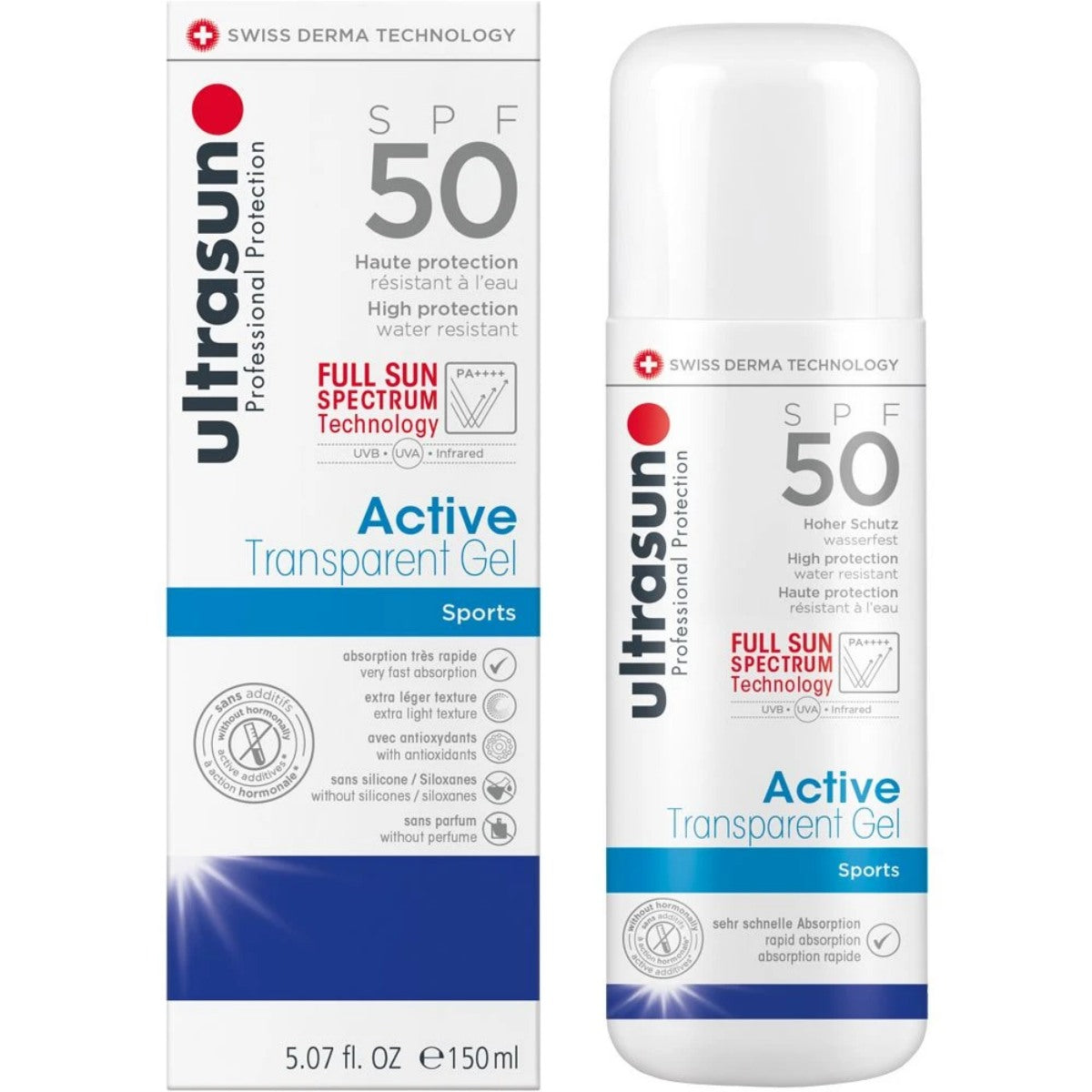 Active Transparent Gel SPF 50