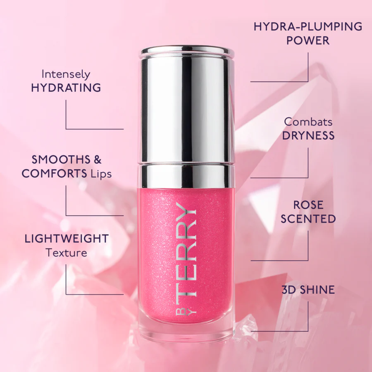 Baume de Rose Glow Gloss Pink Pong