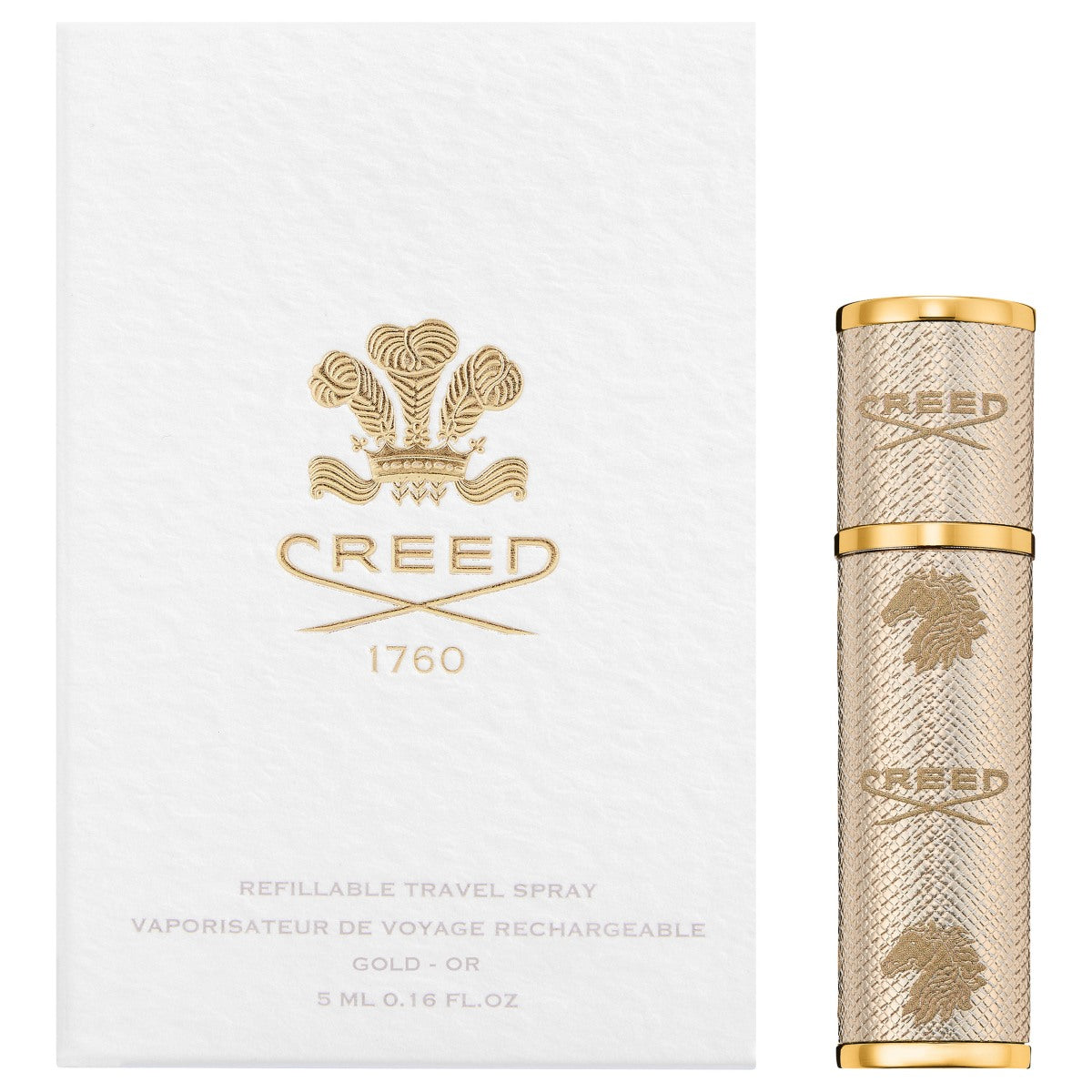 Creed Refillable Travel Spray Gold