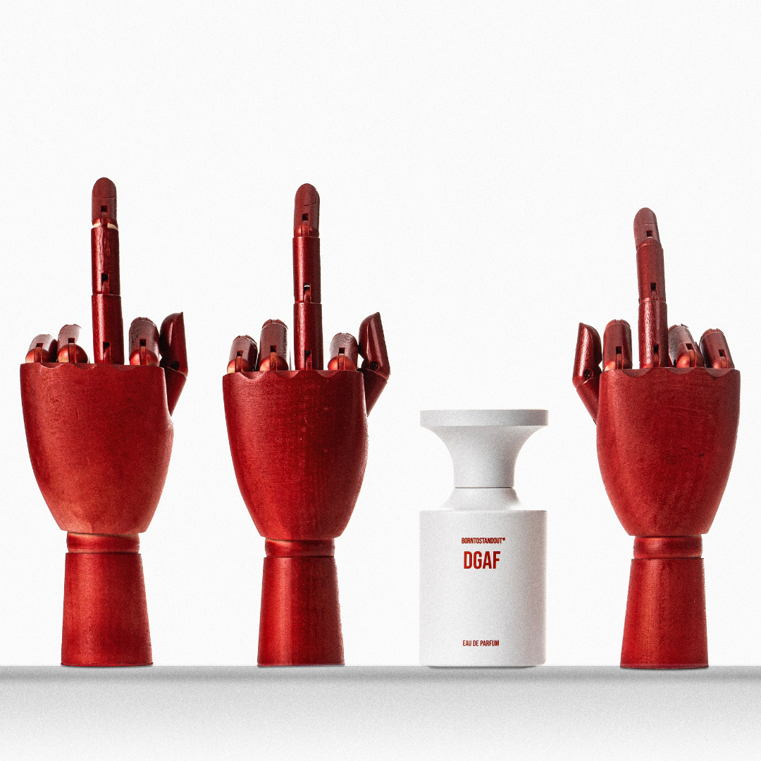 DGAF Flasche, Eau de Parfum DGAF, Rebellischer Duft DGAF