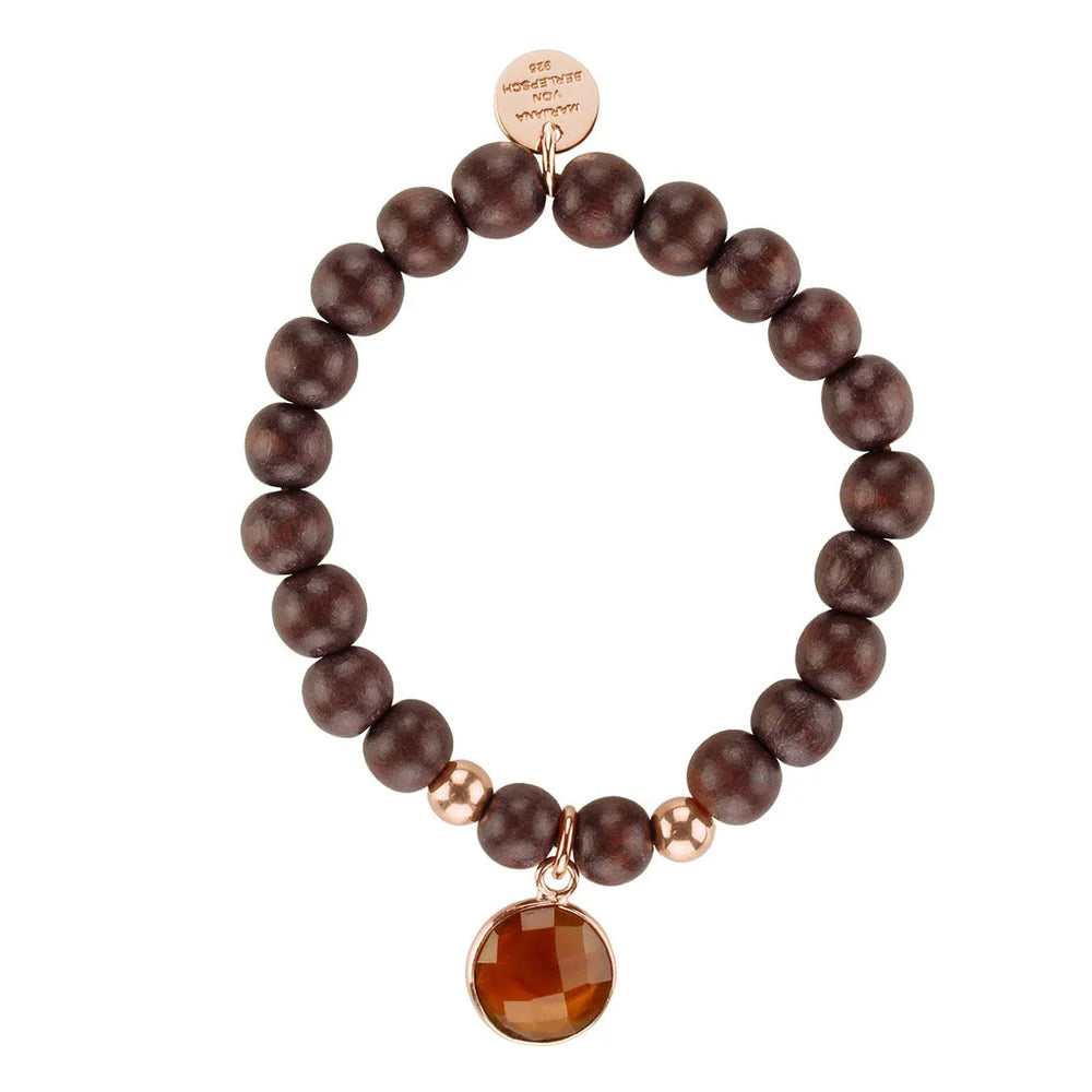 Marjana von Berlepsch ELSA ARMBAND AUBERGINE