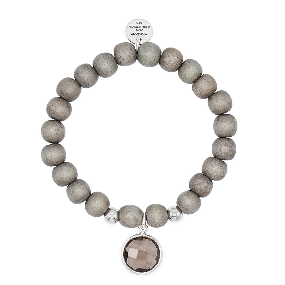 Marjana von Berlepsch ELSA ARMBAND GRAU RAUCHQUARZ