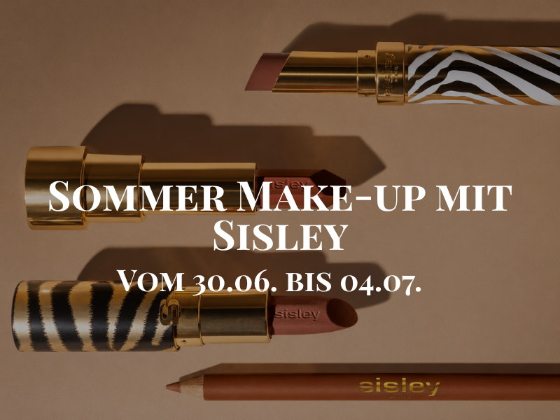Sommer Make-up mit Sisley bei Brückner am Rathaus