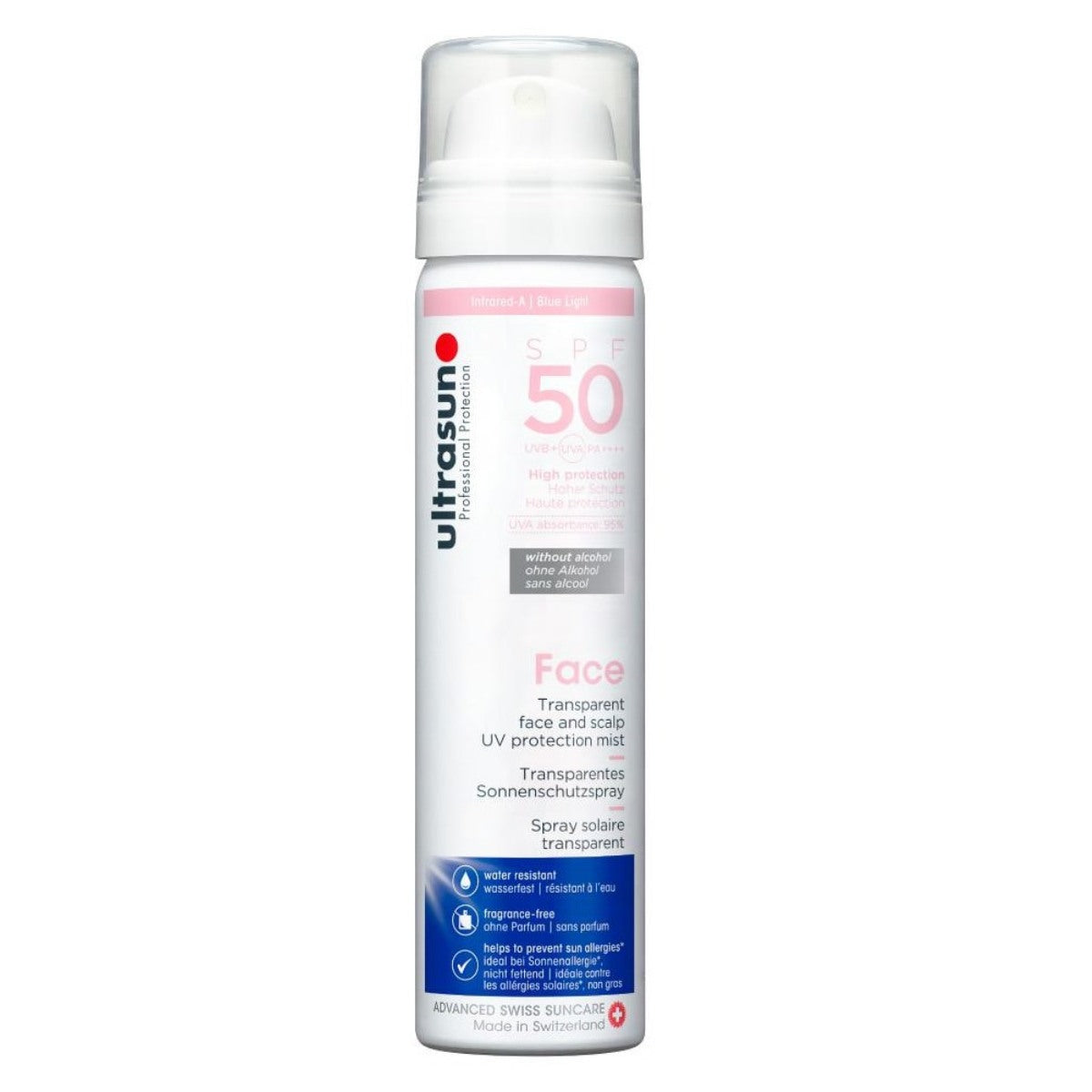 Face & Scalp UV Protection Mist SPF 50