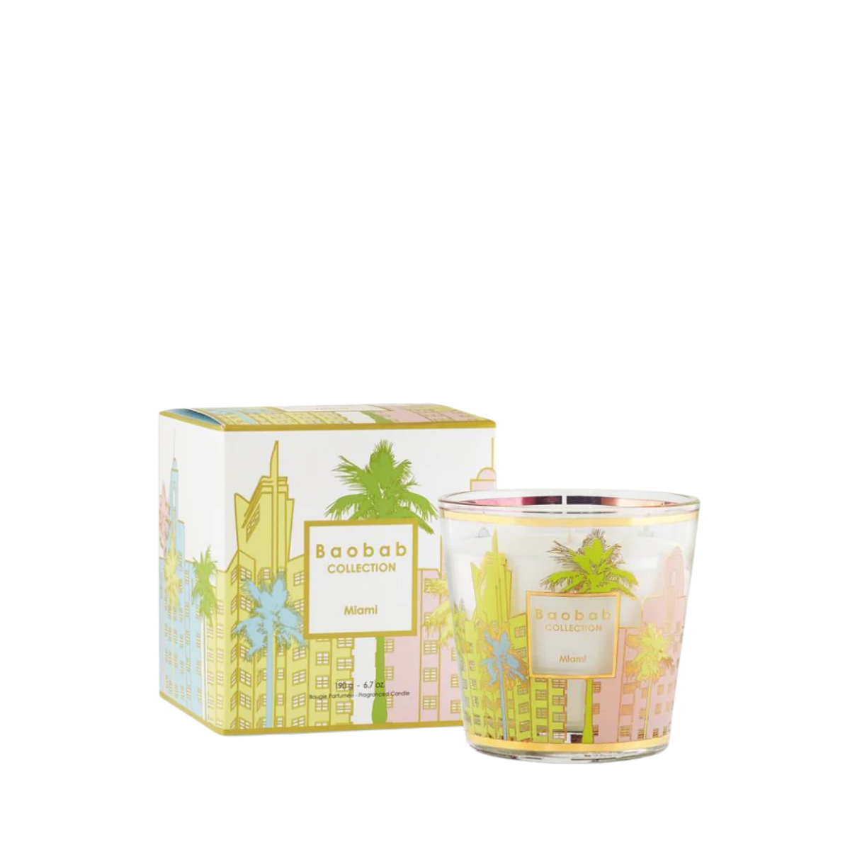 My First Baobab Miami Kerze