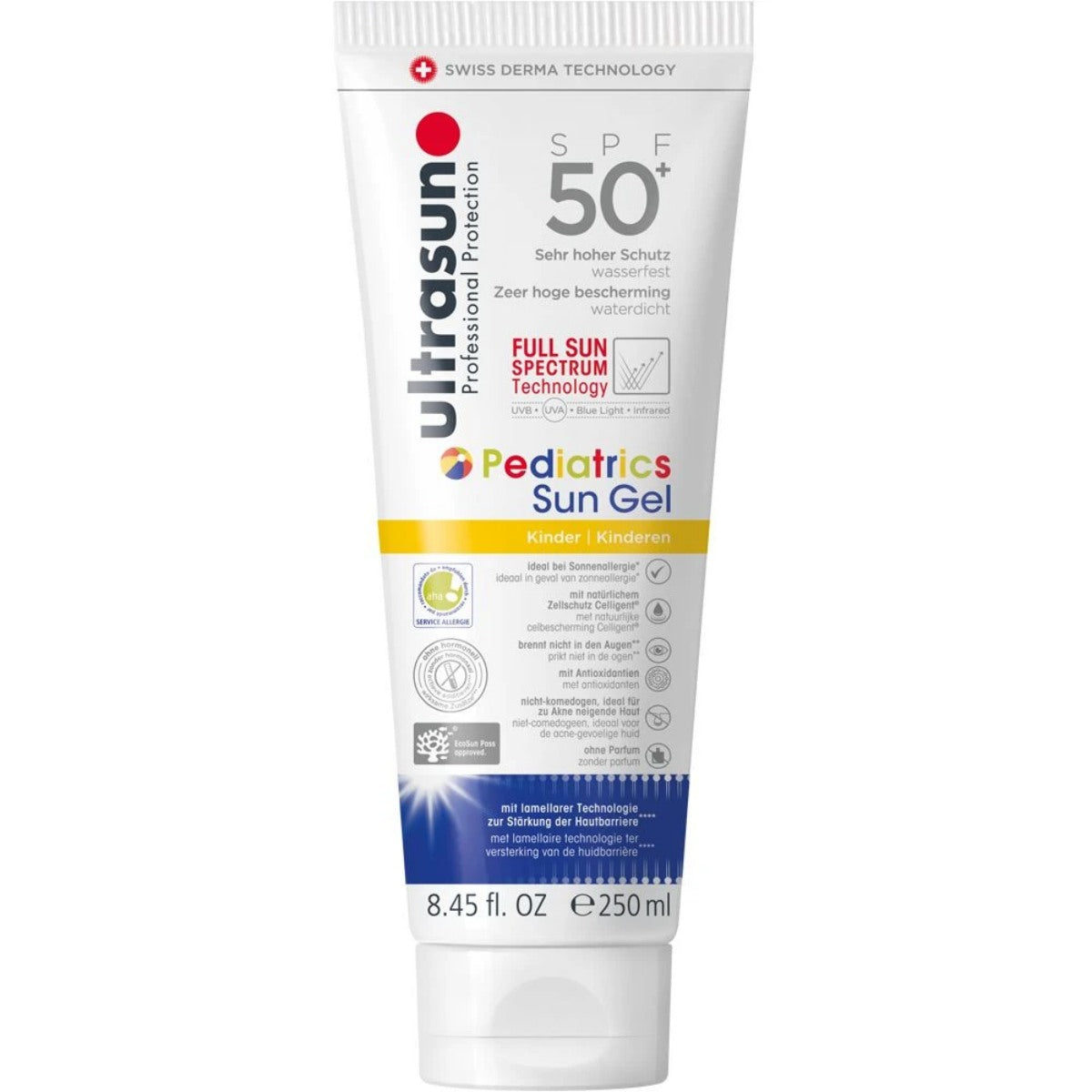 Pediatrics Sun Gel SPF50+