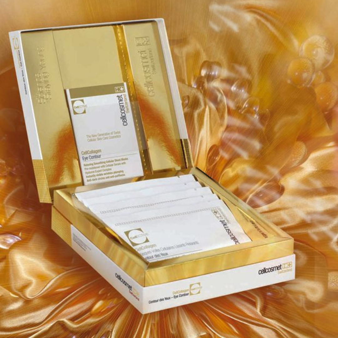 CellCollagen Augenmaske, Anti-Aging Augenkontur-Pads, Intensive Hyaluron AugenpflegeCellCollagen Augenmaske, Anti-Aging Augenkontur-Pads, Intensive Hyaluron Augenpflege