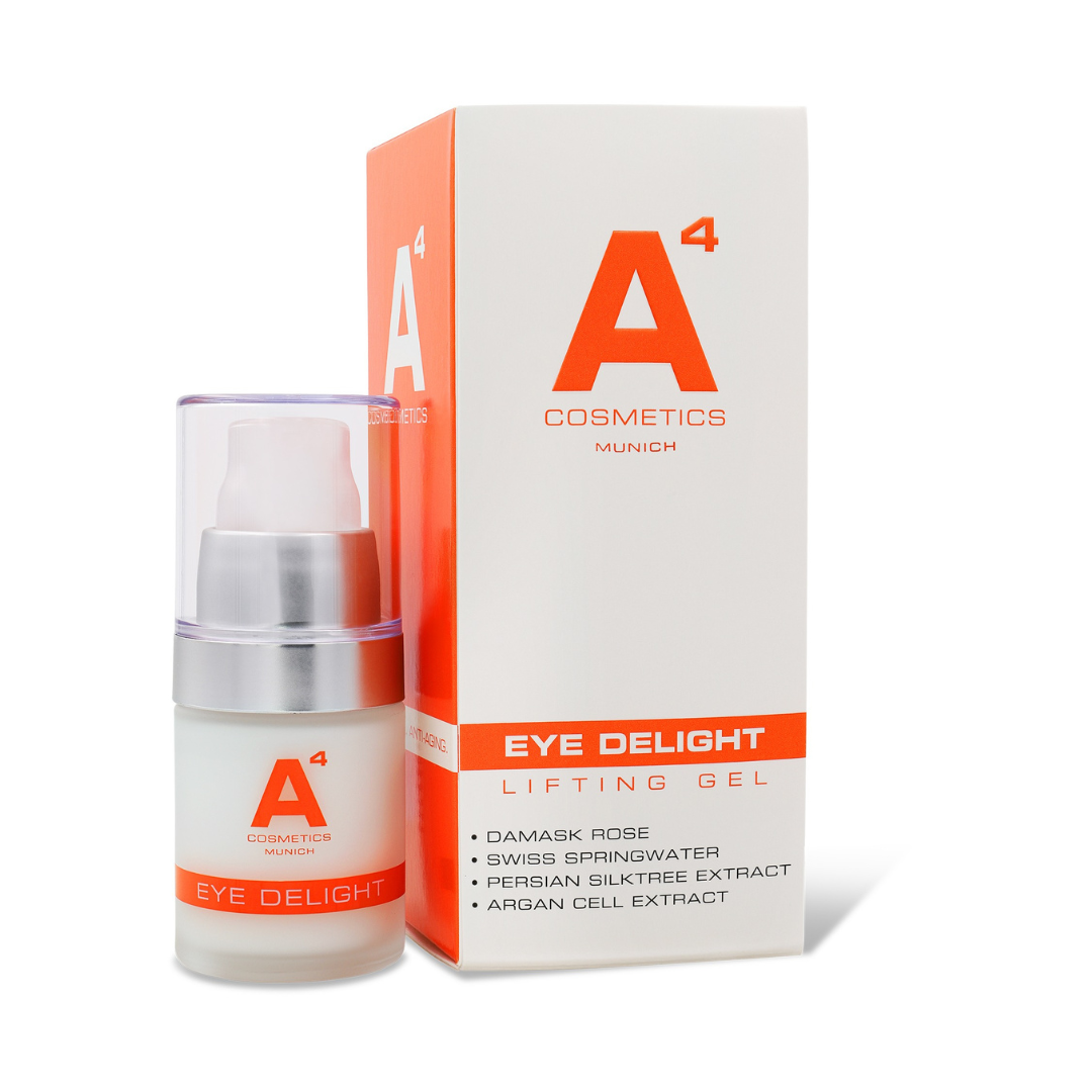 A4 Eye Delight Pflegegel, Erfrischendes Augenpflegegel, Straffende Augenpflege