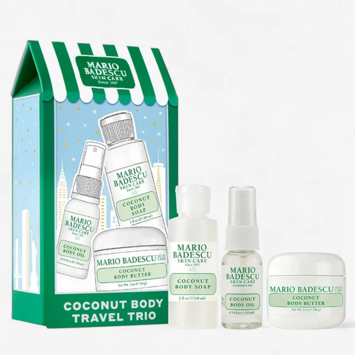 Coconut Body Travel Trio
