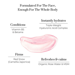 OSKIA Universal Hyaluronic Acid Serum Infografik