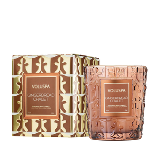 Voluspa Gingerbread Chalet Glas Product - Box