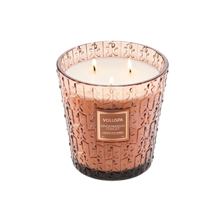 Voluspa Gingerbread Chalet Dreidocht Glas Product