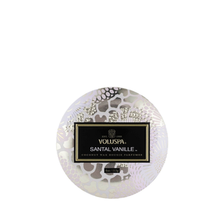 Voluspa Santal Vanille Metall Mini Product - Box