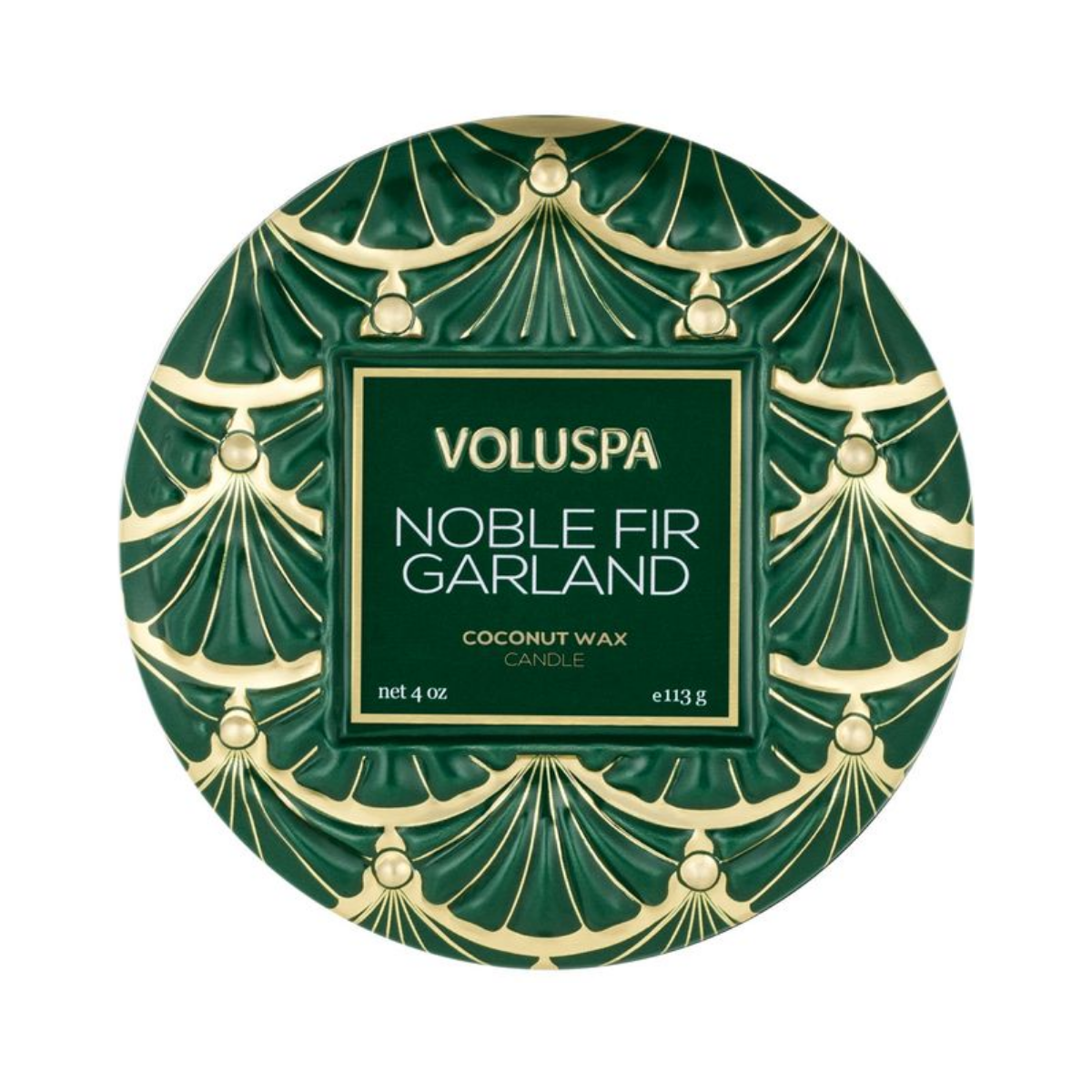 Noble Fir Garland Metall Mini