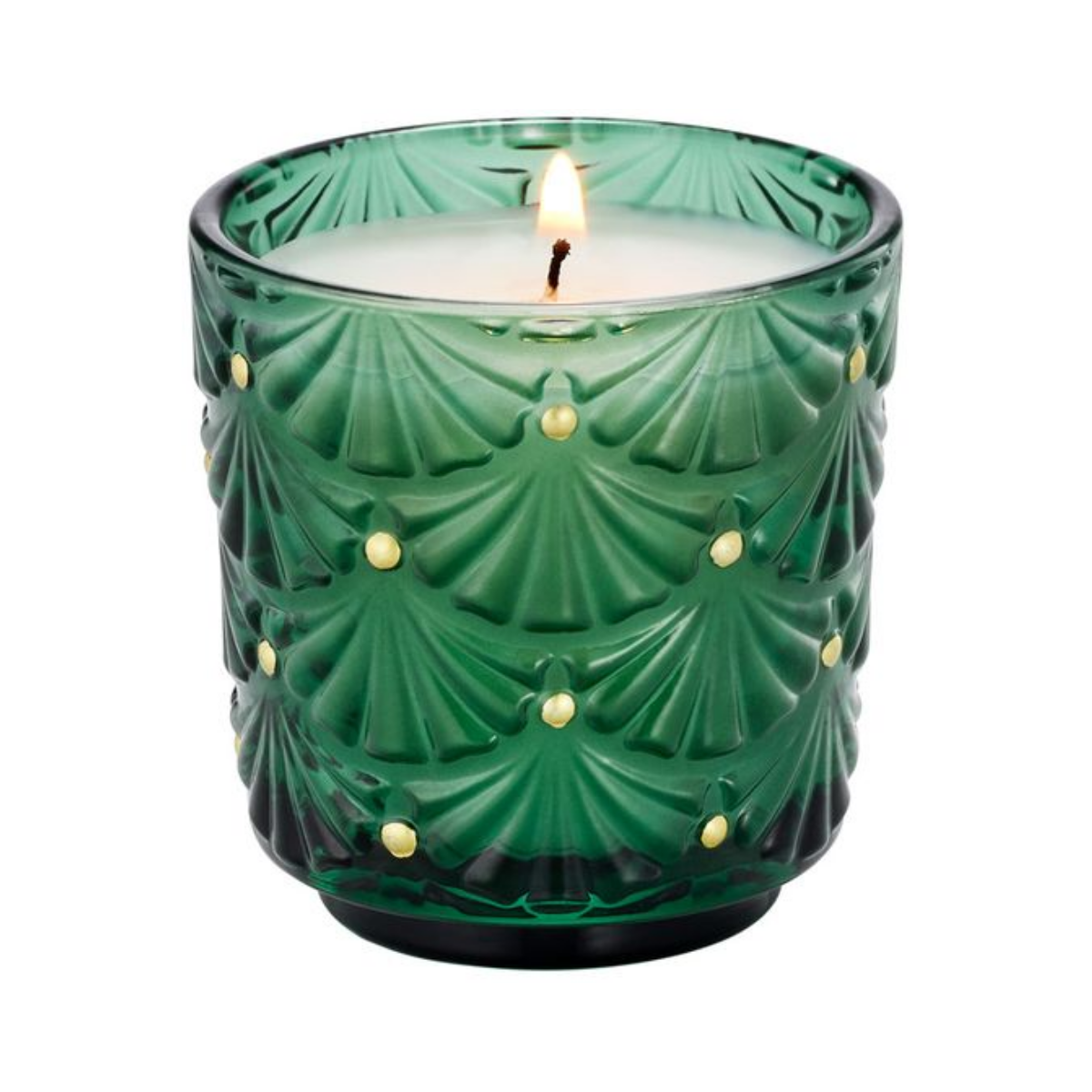 Noble Fir Garland Pedestal Glas