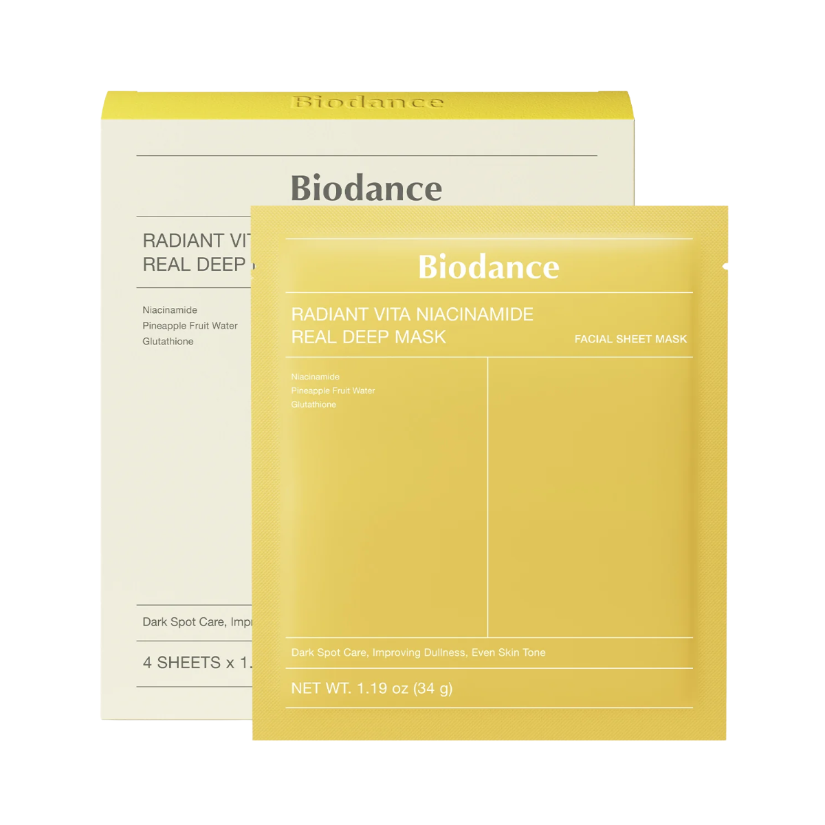 Radiant Vita Niacinamide Real Deep Mask
