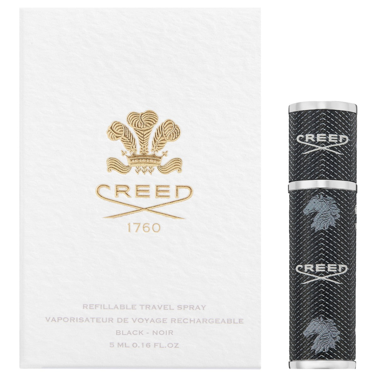 Creed Refillable Travel Spray Black