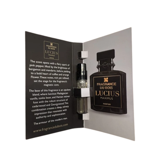 Duftprobe Fragrance du Bois - Lucius Maximus