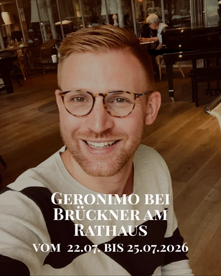Geronimo bei Brückner am Rathaus