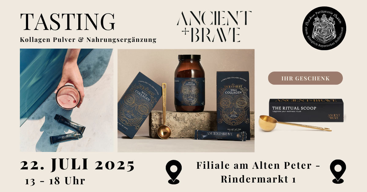 ANCIENT + BRAVE Testing am 22.7.2025 ab 13 Uhr - Filiale am Rindermarkt 1