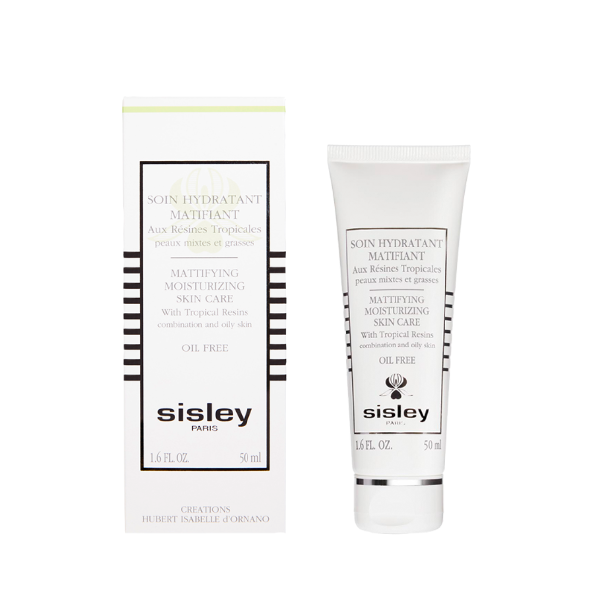 Mattifying Moisturizing Skin Care with tropical Resins