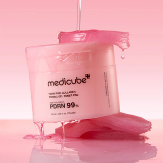 PDRN Pink Collagen Toning Gel Toner Pads Mood