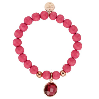 Marjana von Berlepsch ELSA ARMBAND PINK PINKER QUARZ