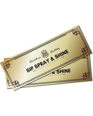 SIP, SPRAY & SHINE Ticket - ein exklusives Brückner Beyond Event