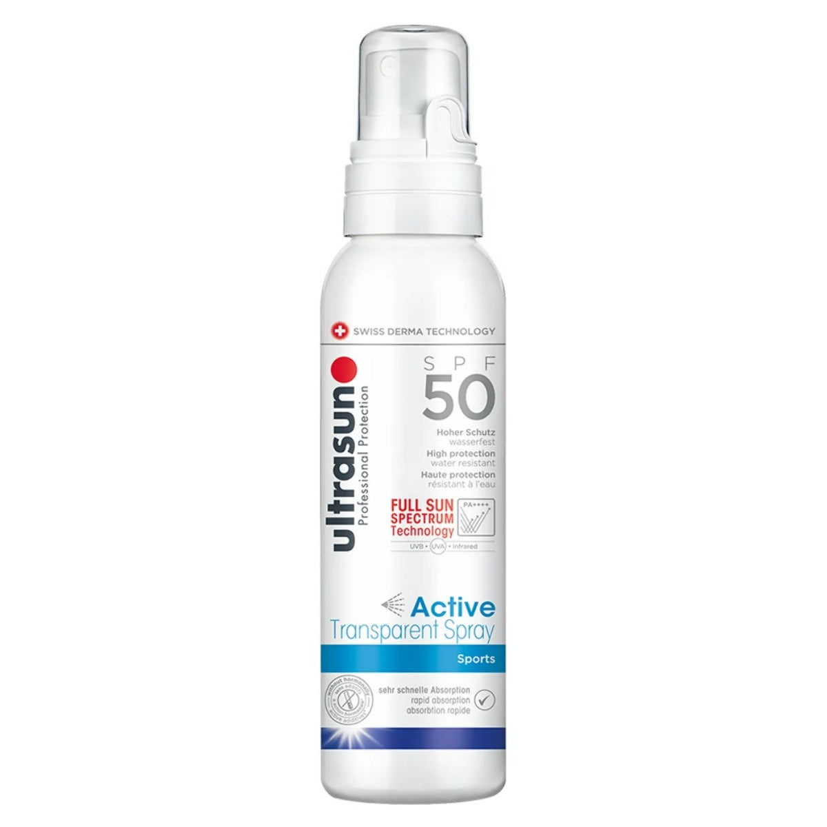 Active Transparent Spray SPF 50