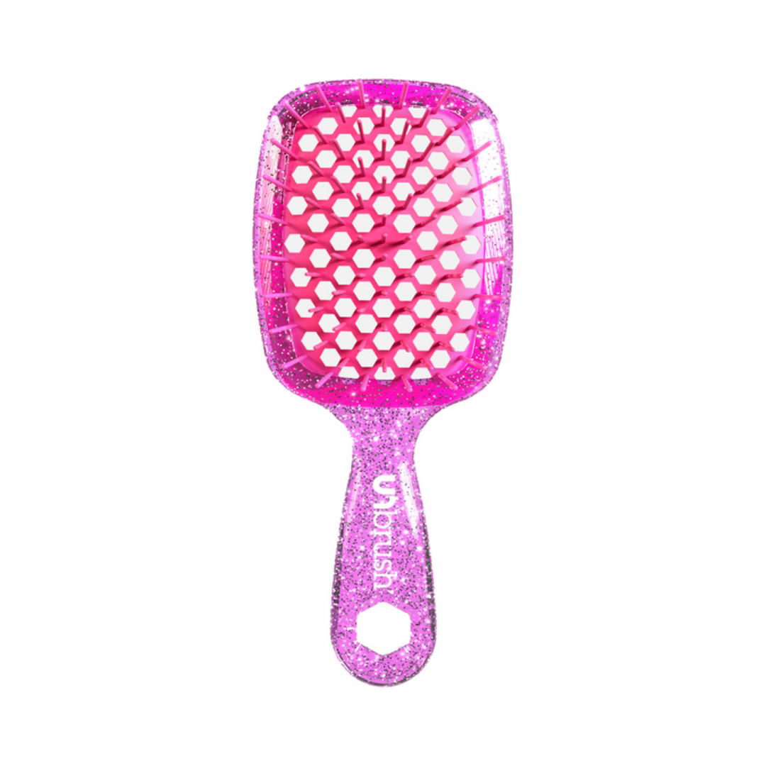 Unbrush Detangling Hair Brush Mini Rose Quartz