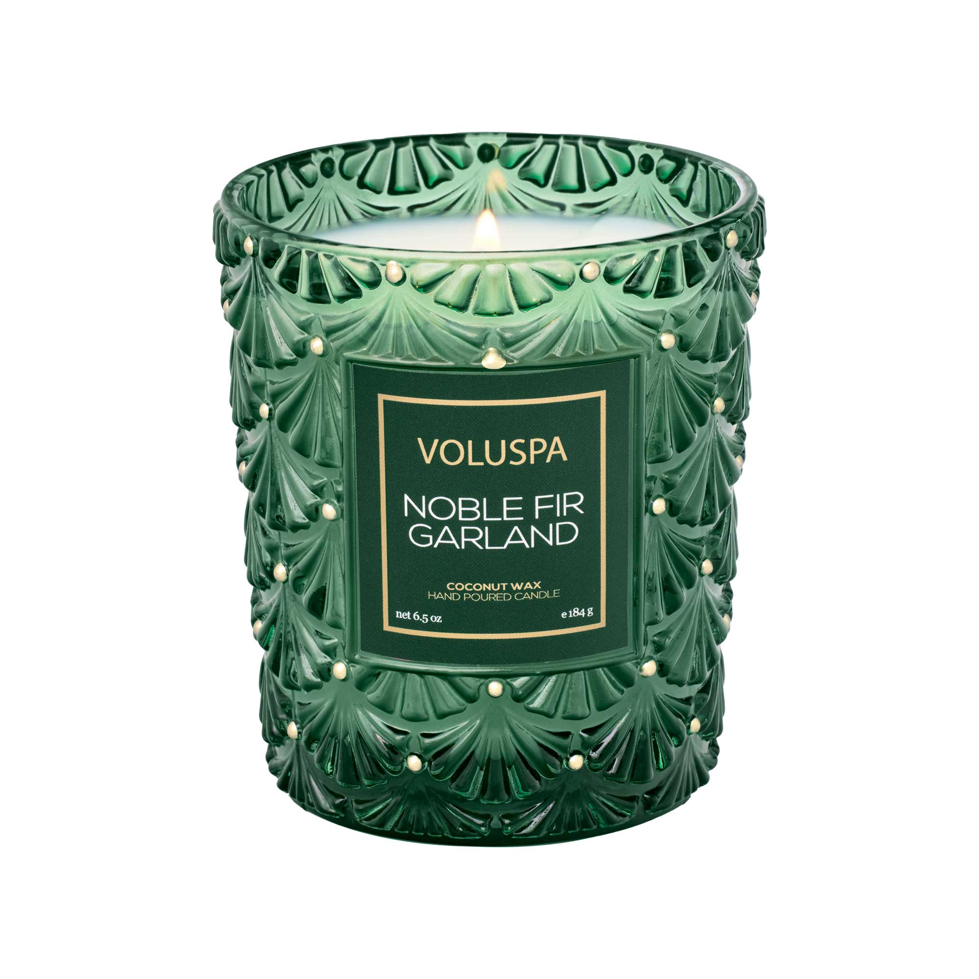 Noble Fir Garland Glas