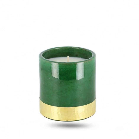 Coté Bougie Green Gold Fleur d'Oranger Candle S