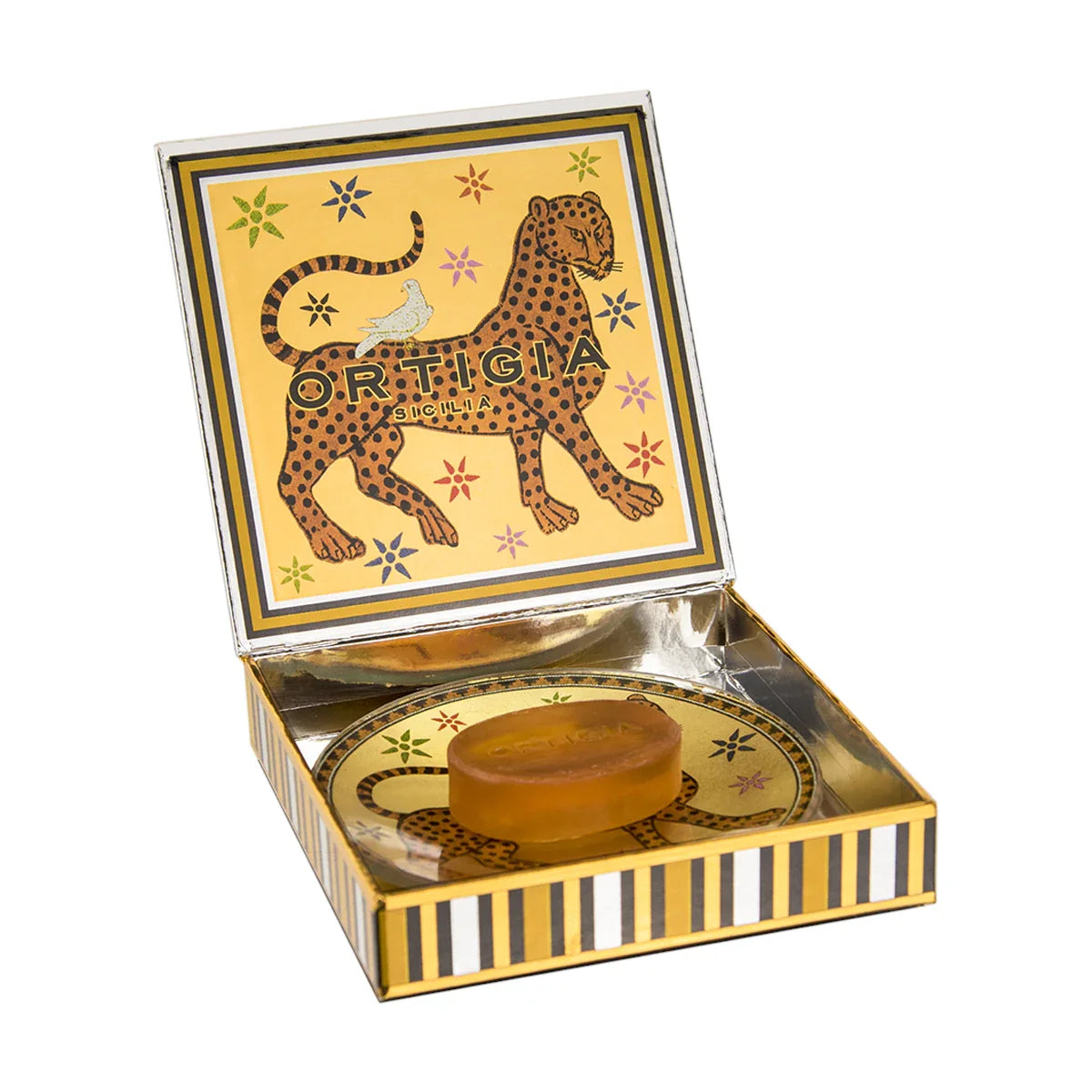 Ambra Nera Glass Plate & Soap