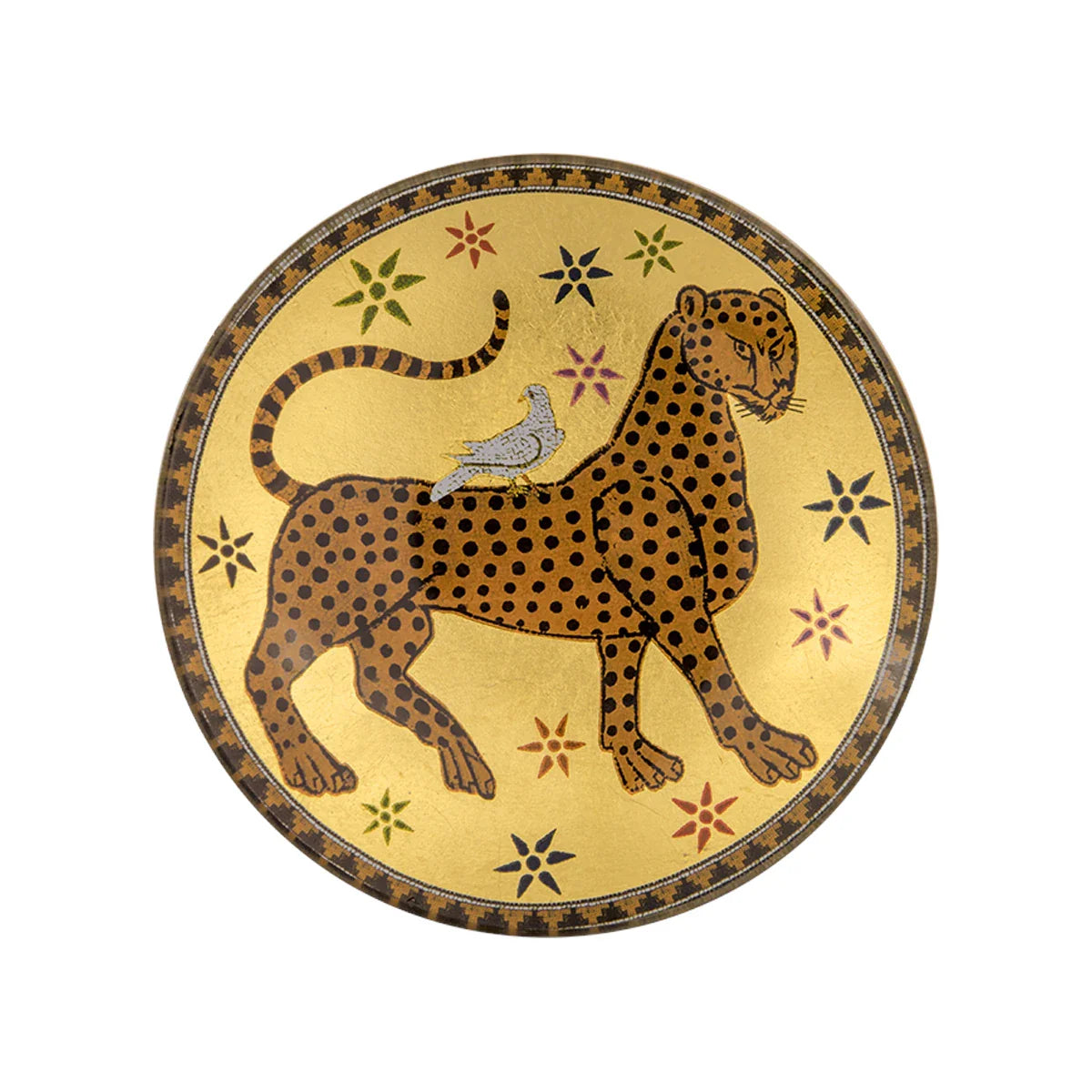 Ambra Nera Glass Plate & Soap