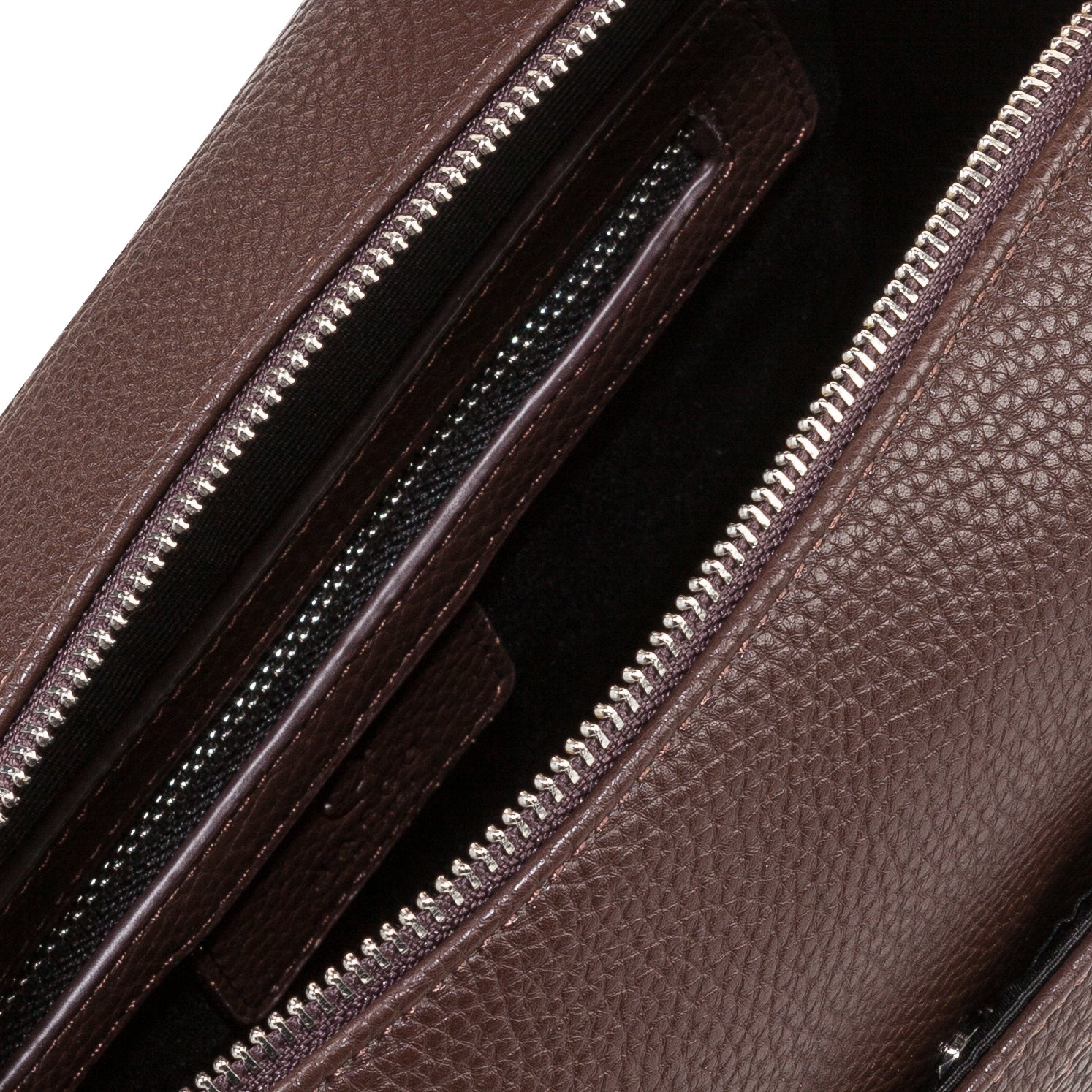 2 in 1 Kulturtasche braun