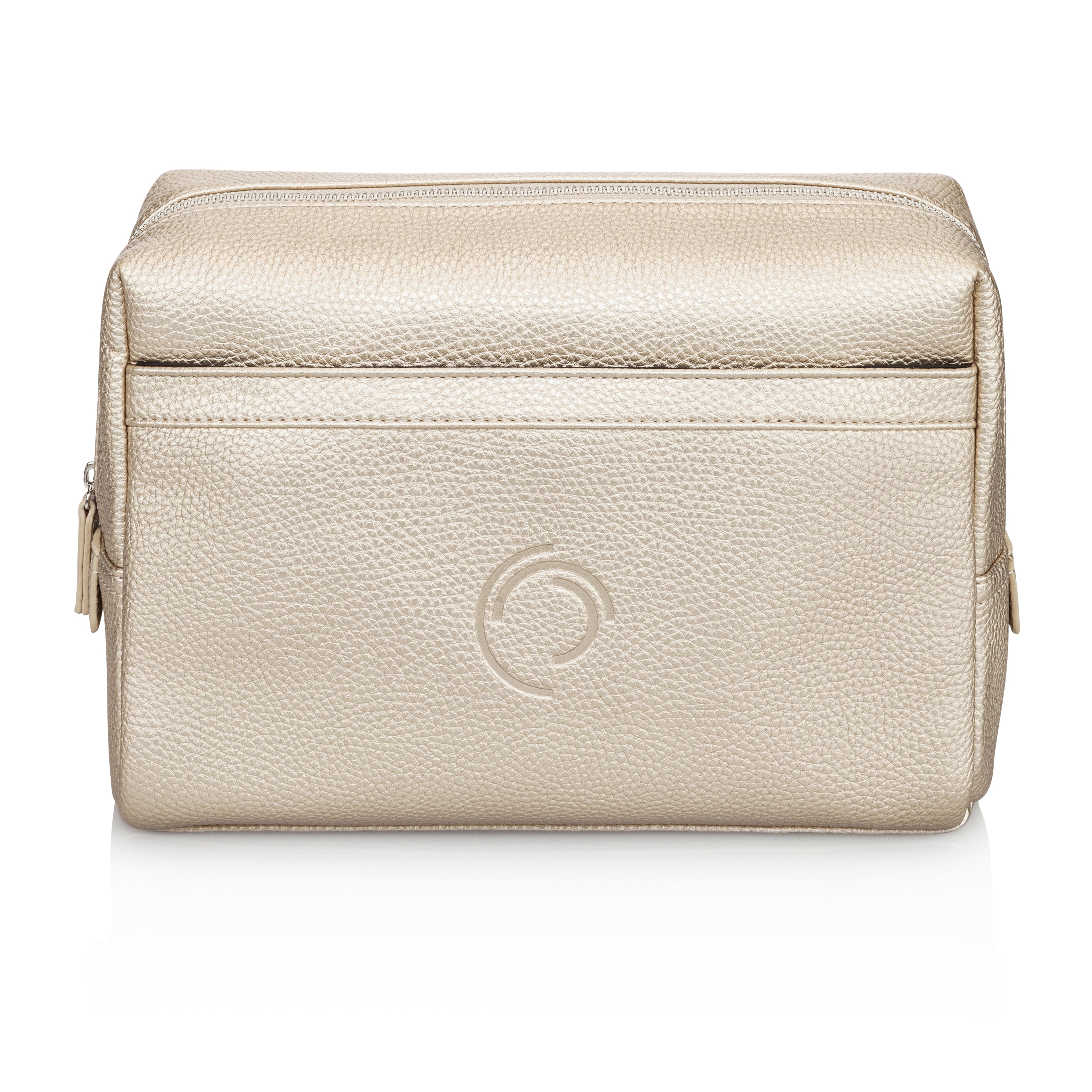 2 in 1 Kulturtasche gold