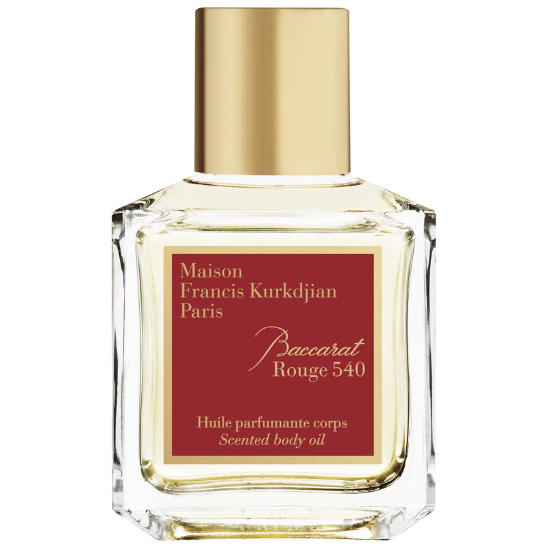 Baccarat Rouge Scented Body Oil