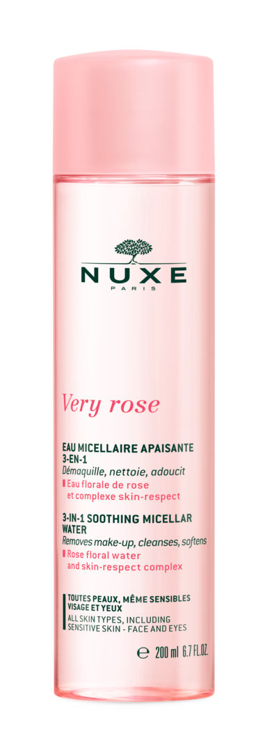 Very Rose beruhigendes 3-in-1-Mizellen-Reinigungswasser