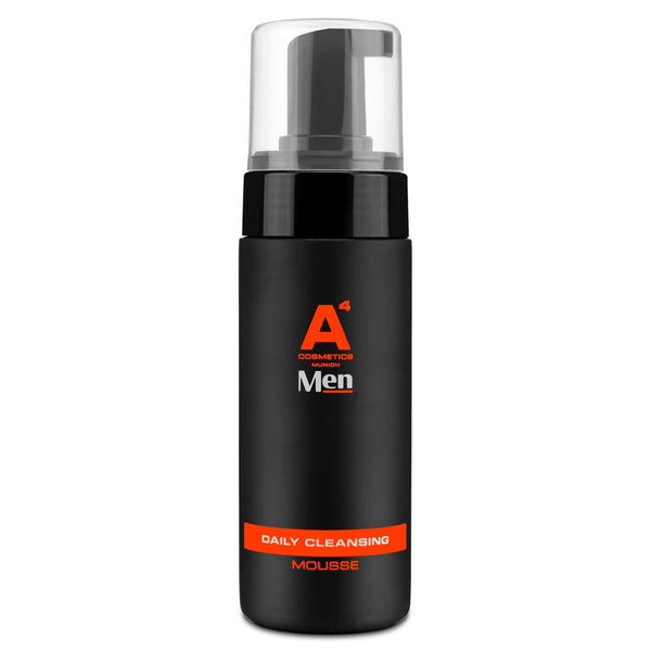 A4 Cosmetics Daily Cleansing Mousse Männer, Sanfter Reinigungsschaum, Tiefenreinigung für Männerhaut