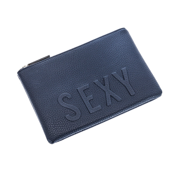 Compliment Clutch blau