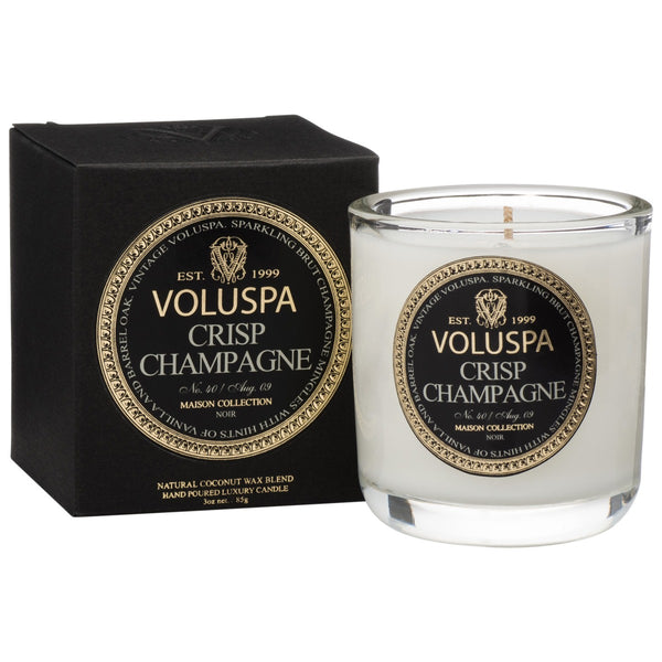 Crisp Champagne Kerze Glas