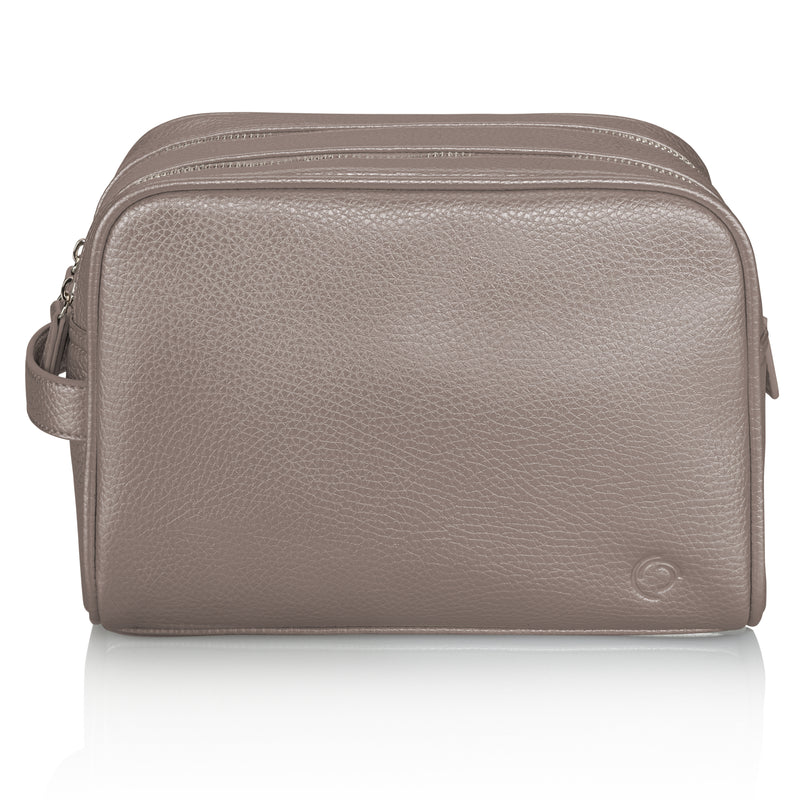 Double Zip Compact greige
