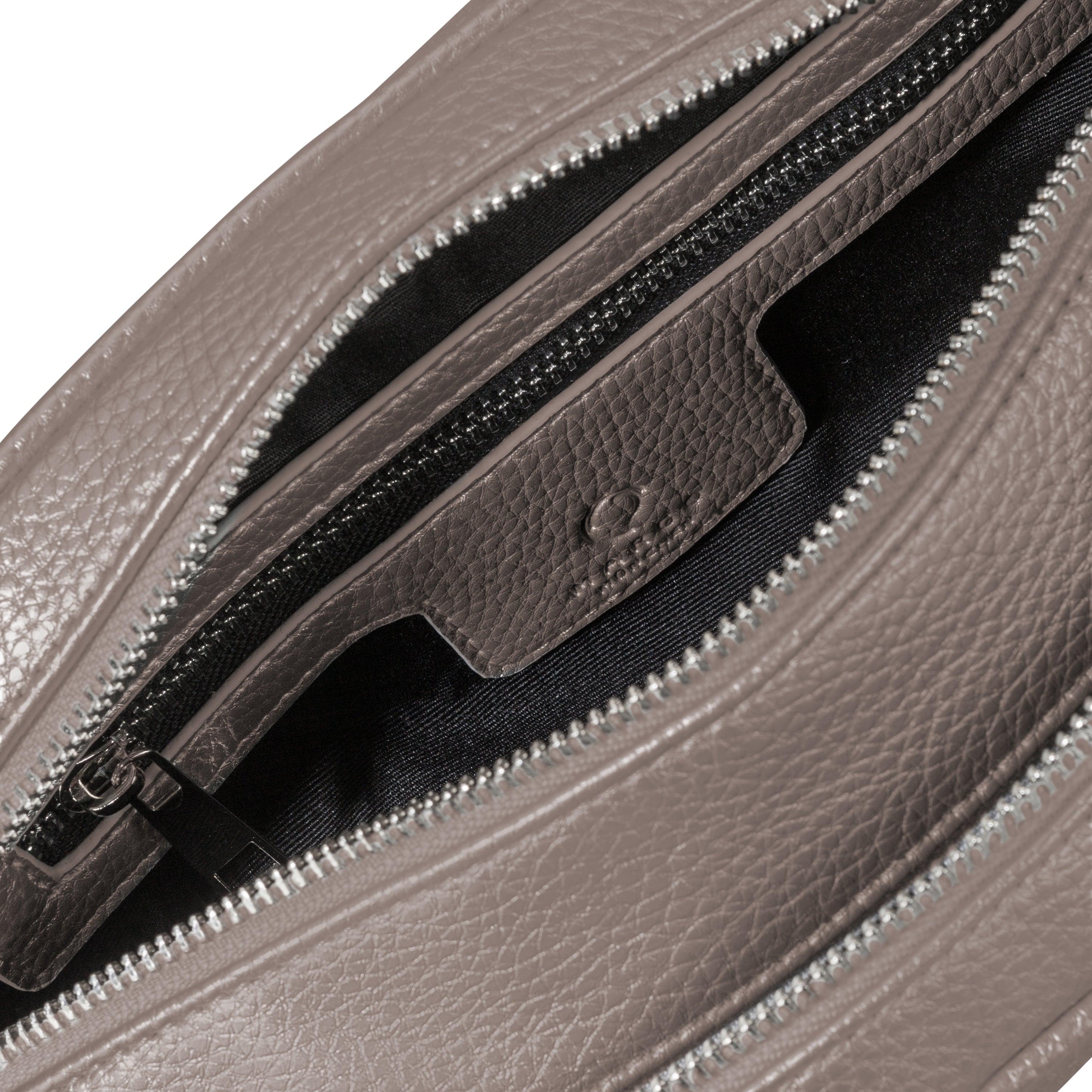 Double Zip Compact greige